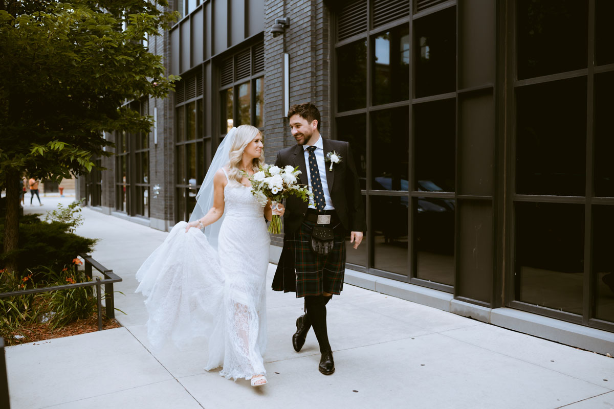 Loft Lucia Scottish Wedding, Documentary True Color Chicago Wedding Photographer
