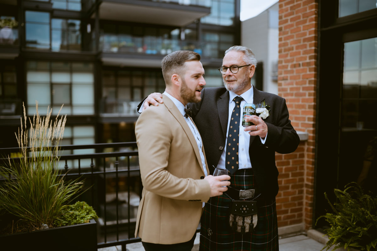 Loft Lucia Scottish Wedding, Documentary True Color Chicago Wedding Photographer