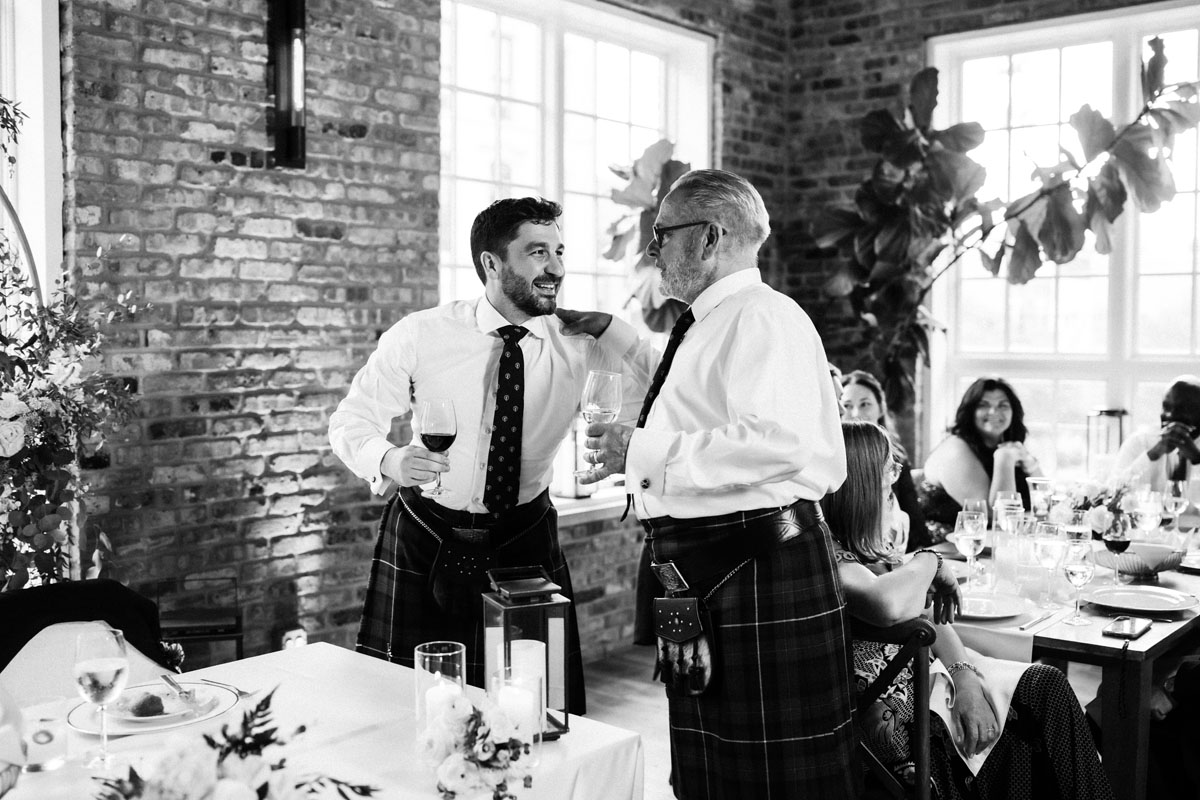 Loft Lucia Scottish Wedding, Documentary True Color Chicago Wedding Photographer