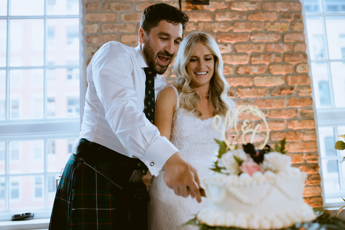 Loft Lucia Scottish Wedding, Documentary True Color Chicago Wedding Photographer