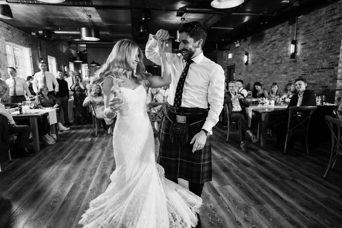 Loft Lucia Scottish Wedding, Documentary True Color Chicago Wedding Photographer