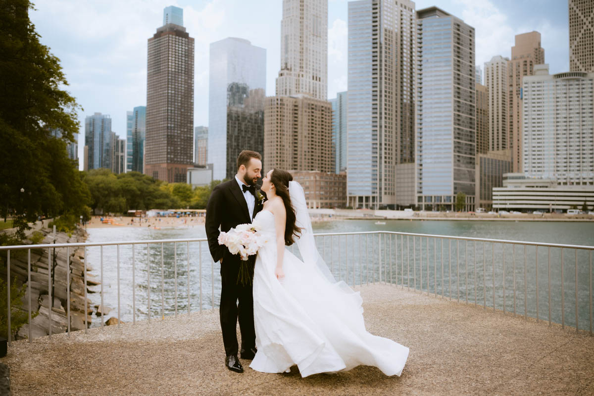 Light and bright Olive Park Wedding Photos