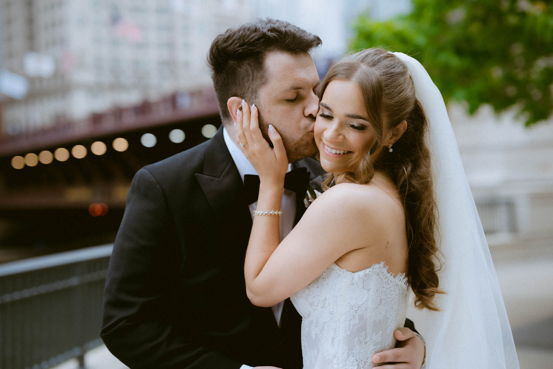 True Color Chicago RIverwalk Wedding Photographer