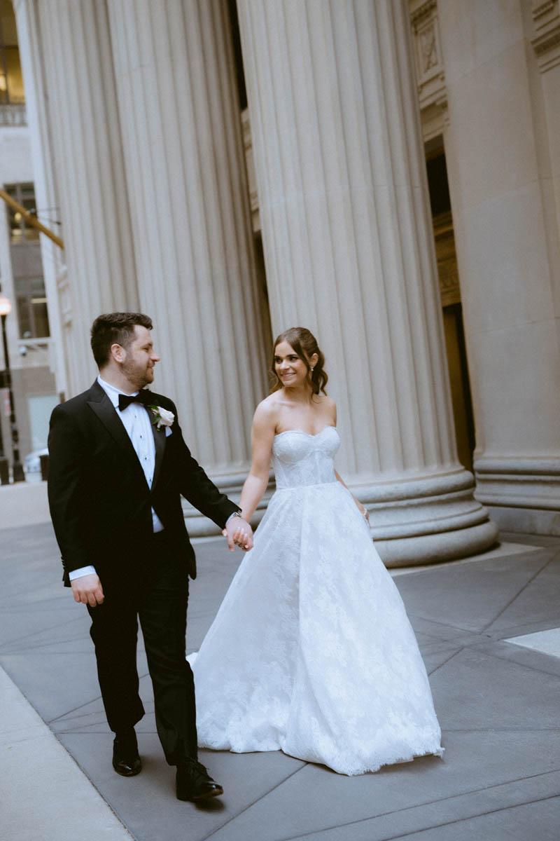 Chicago Board of Trade Wedding True Color Photographer