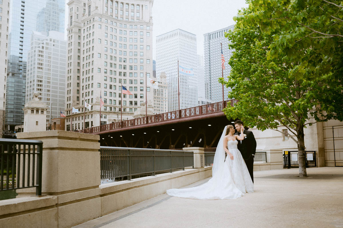 Chicago Riverwalk Wedding Photos