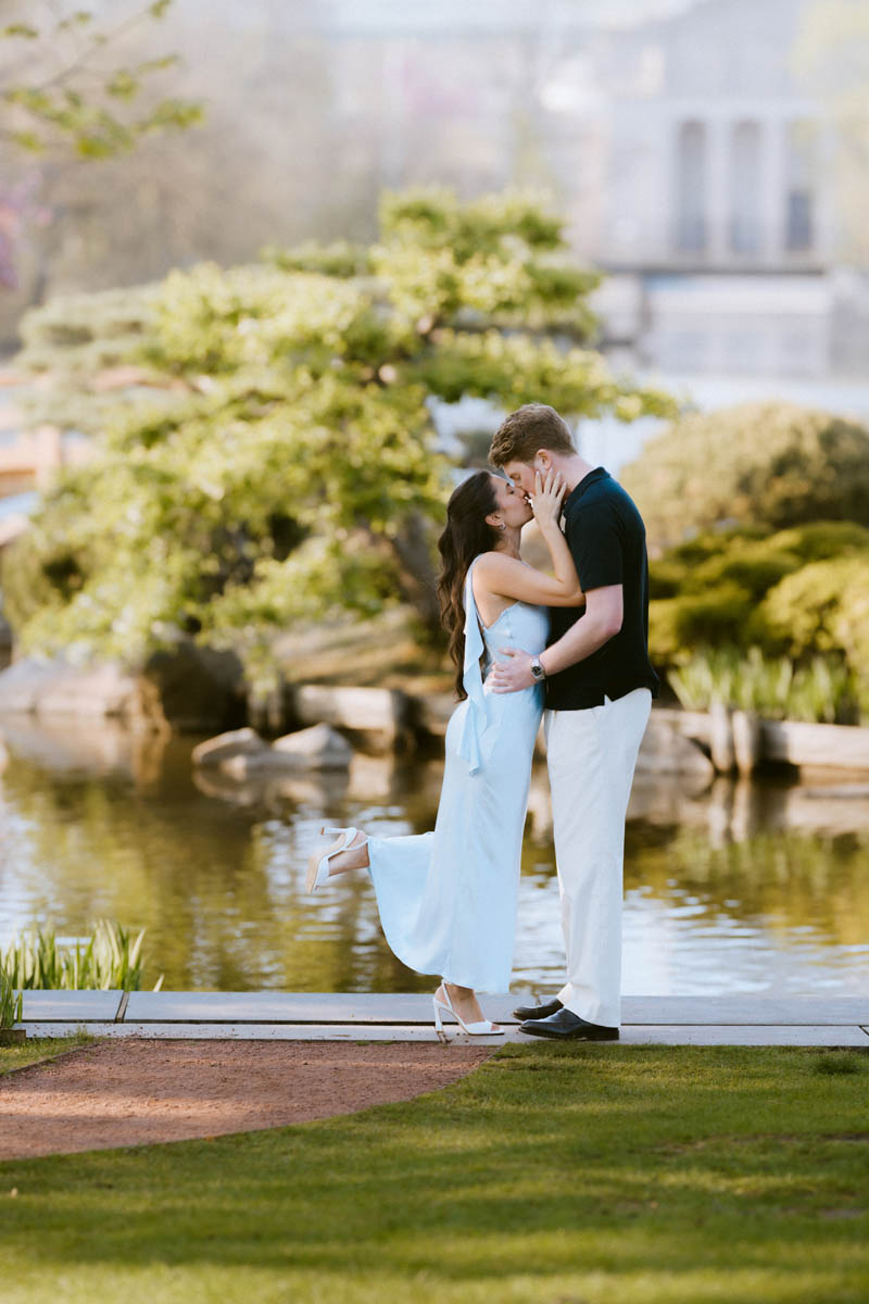 Osaka Garden Engagement Photos