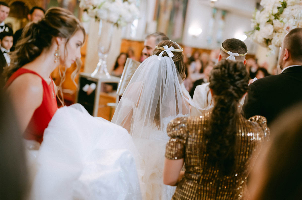 Greek wedding ceremony at Annunciation Greek Orthodox Cathedral